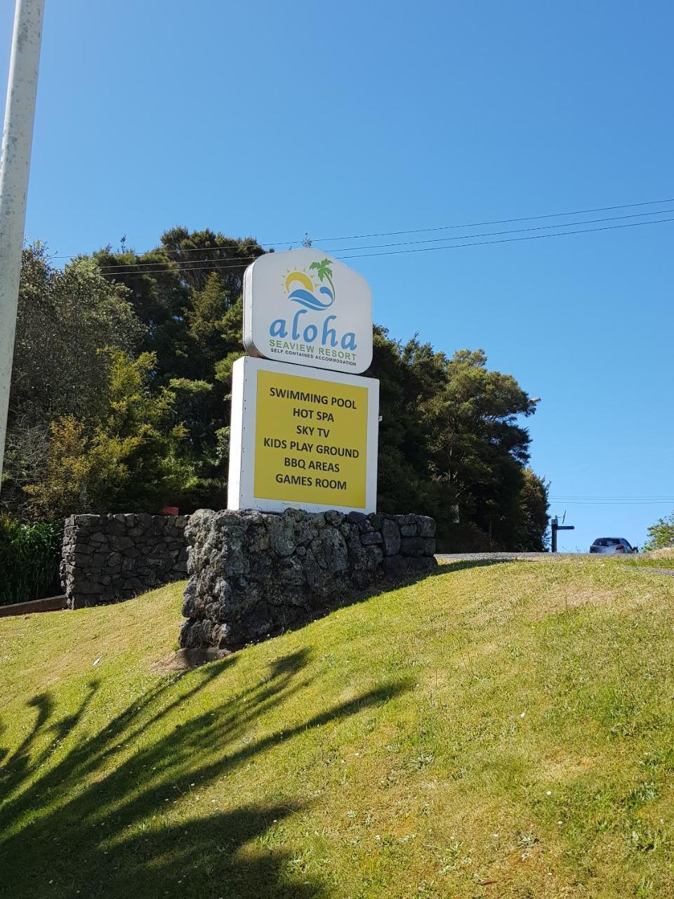 Aloha Seaview Resort Motel Paihia Eksteriør billede